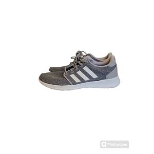 Adidas Sneakers Cloudfoam Pure 2.0 Womens Athletic Low Top Gray Shoes Size 8